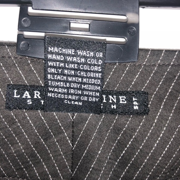 Larry Levine Crop Pants Ladies Woman Size 10 - Picture 6 of 8